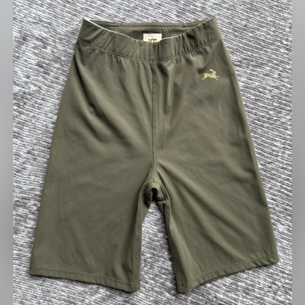 TrackSmith Allston Long  7.5” Women’s Shorts Green Size XS